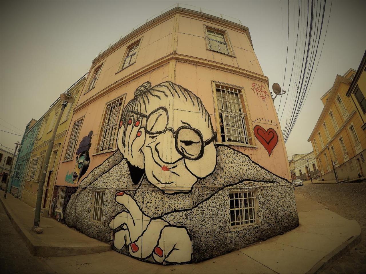 Planeta Lindo Hostel Valparaiso Ngoại thất bức ảnh